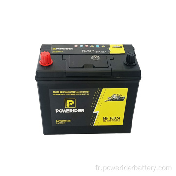 12V 45AH N45 46B24 Batterie de démarrage automatique au plomb-acide